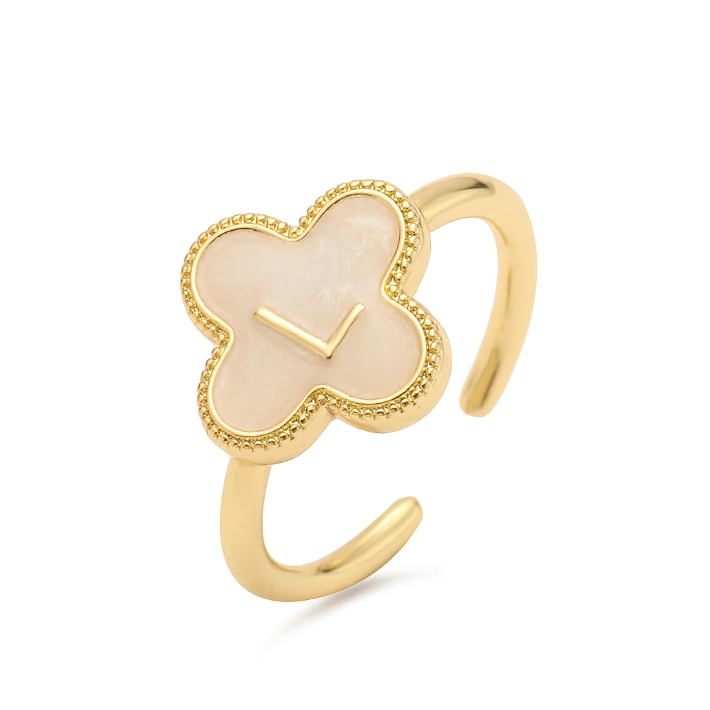 Initial Clover Ring - Image 27