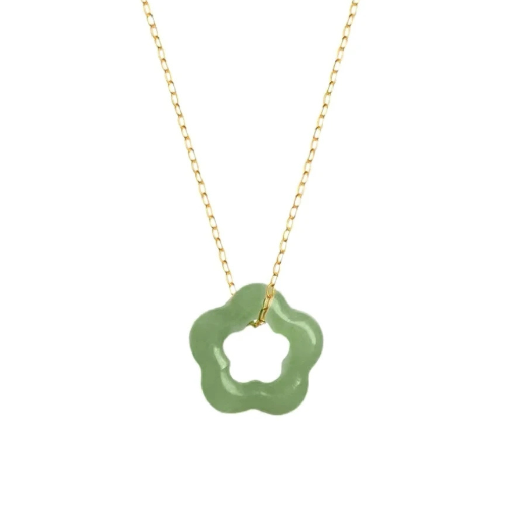 Abstract Clover Necklace