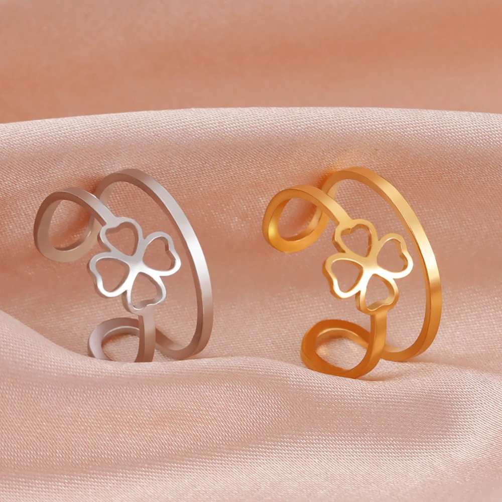 Double Clover Ring - Image 5
