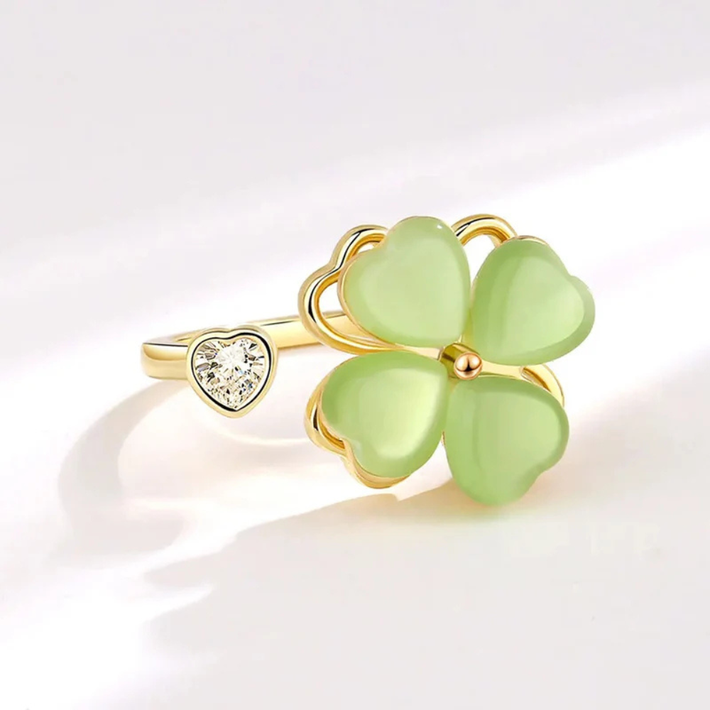 Green Clover Ring - Image 3