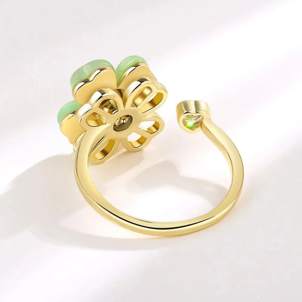 Green Clover Ring - Image 4