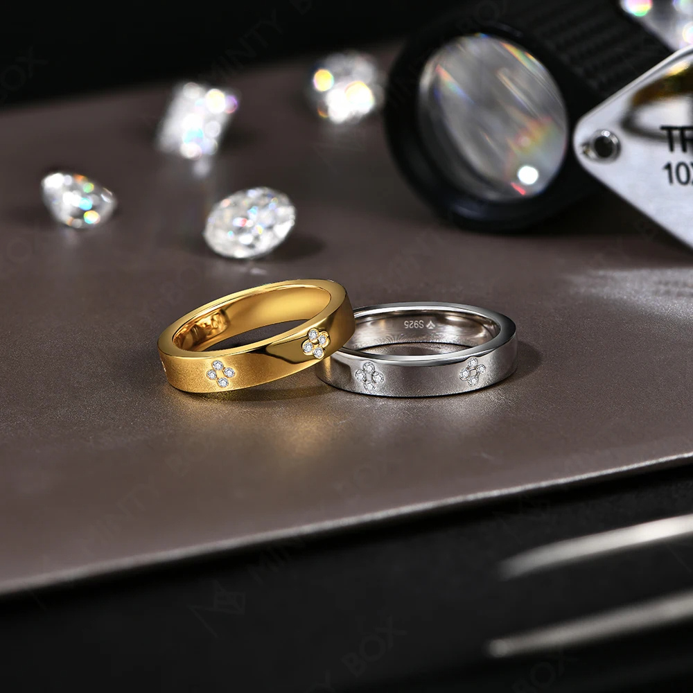 Gold Plated Clover Ring - Image 6