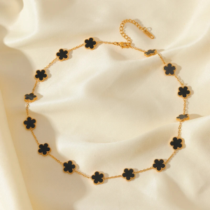 Black Clover Necklace