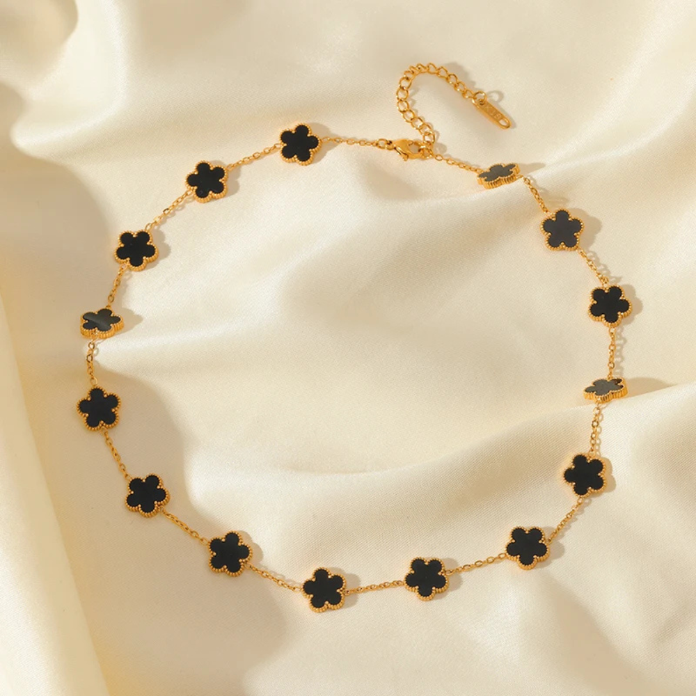 Black Clover Necklace