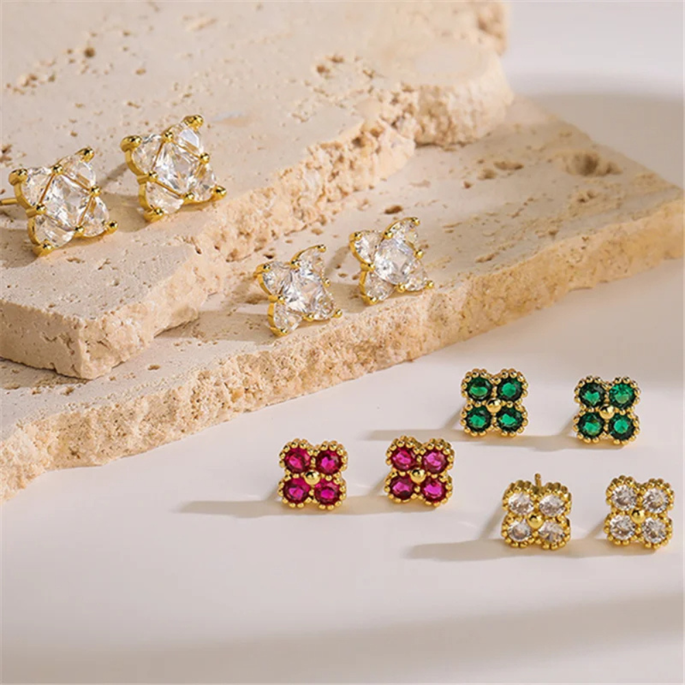 Adeline Clover Earrings - Image 9
