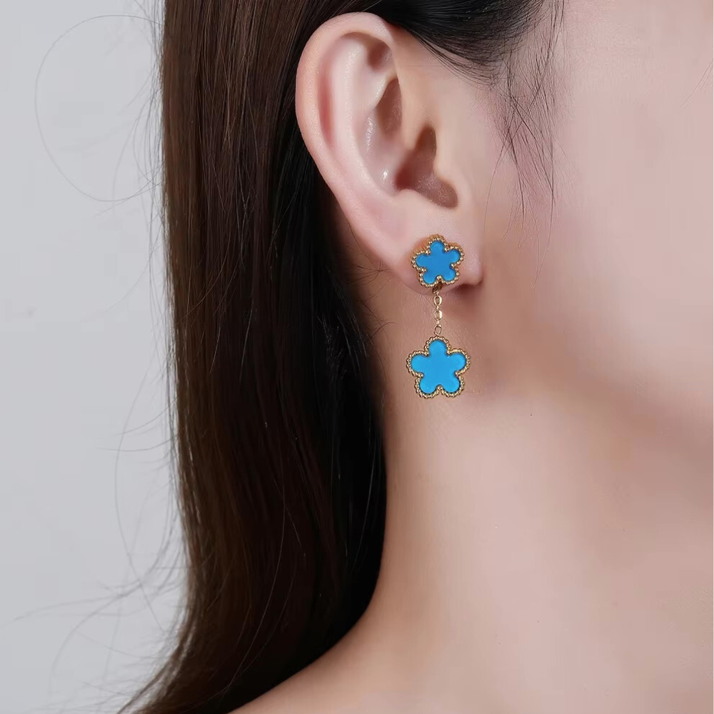 Luxury Clover Earrings - Image 9
