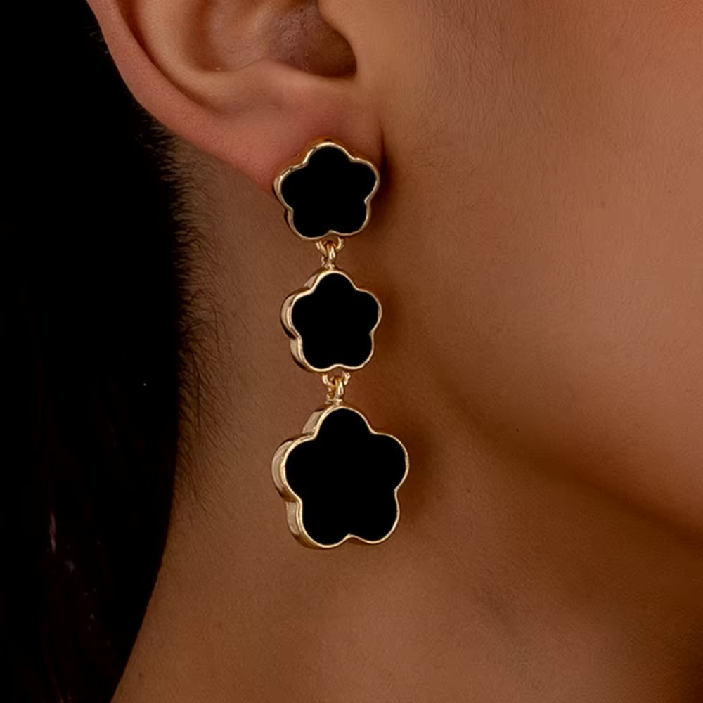 Women's Clover Earrings - Image 2