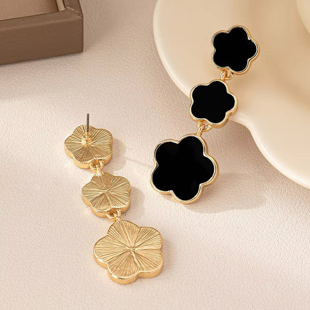 Women's Clover Earrings - Image 4