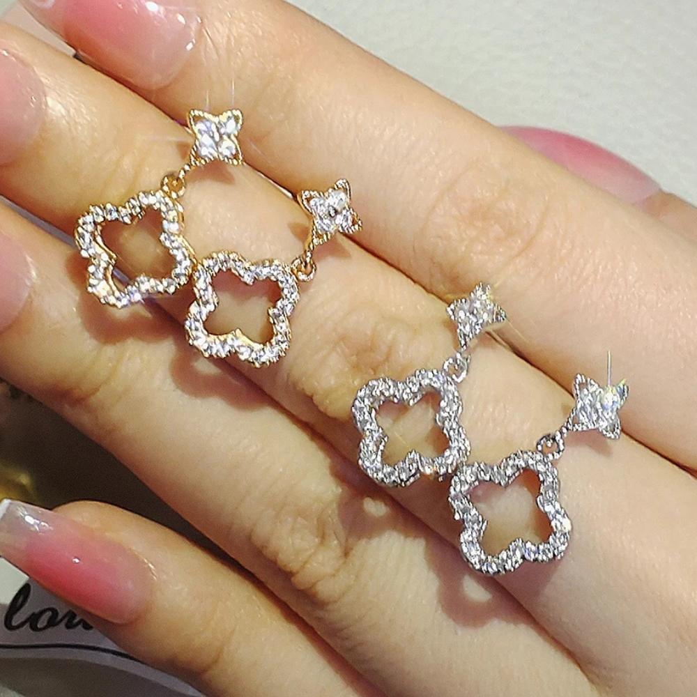 Nina Clover Earrings - Image 5