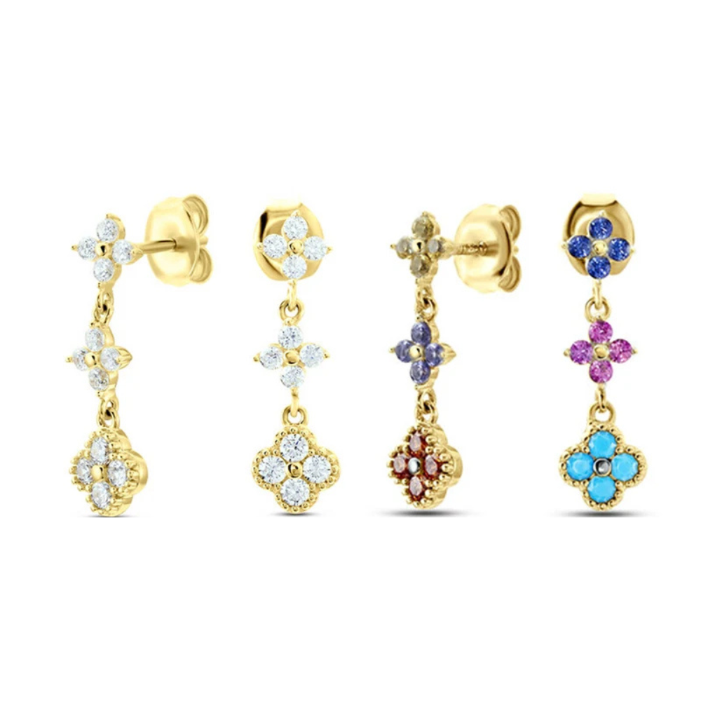Nola Clover Earrings - Image 5