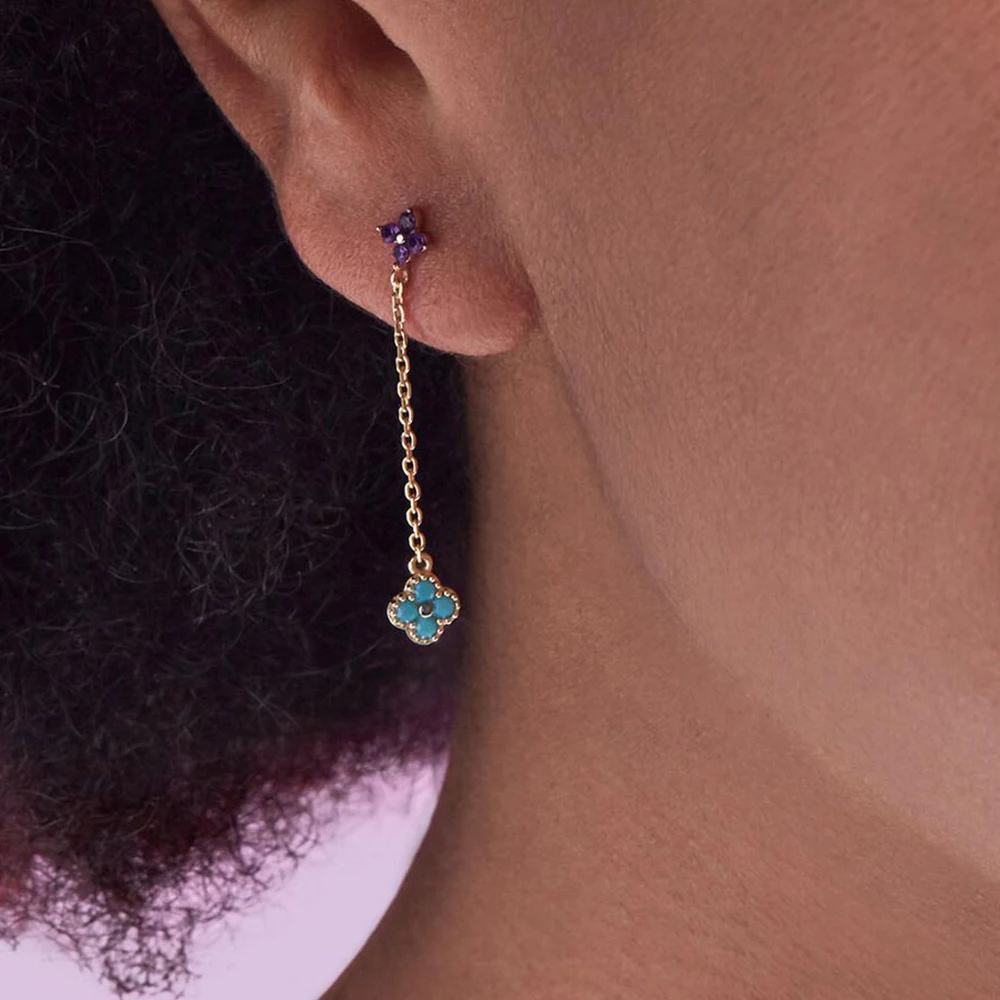 Alana Clover Earrings - Image 4
