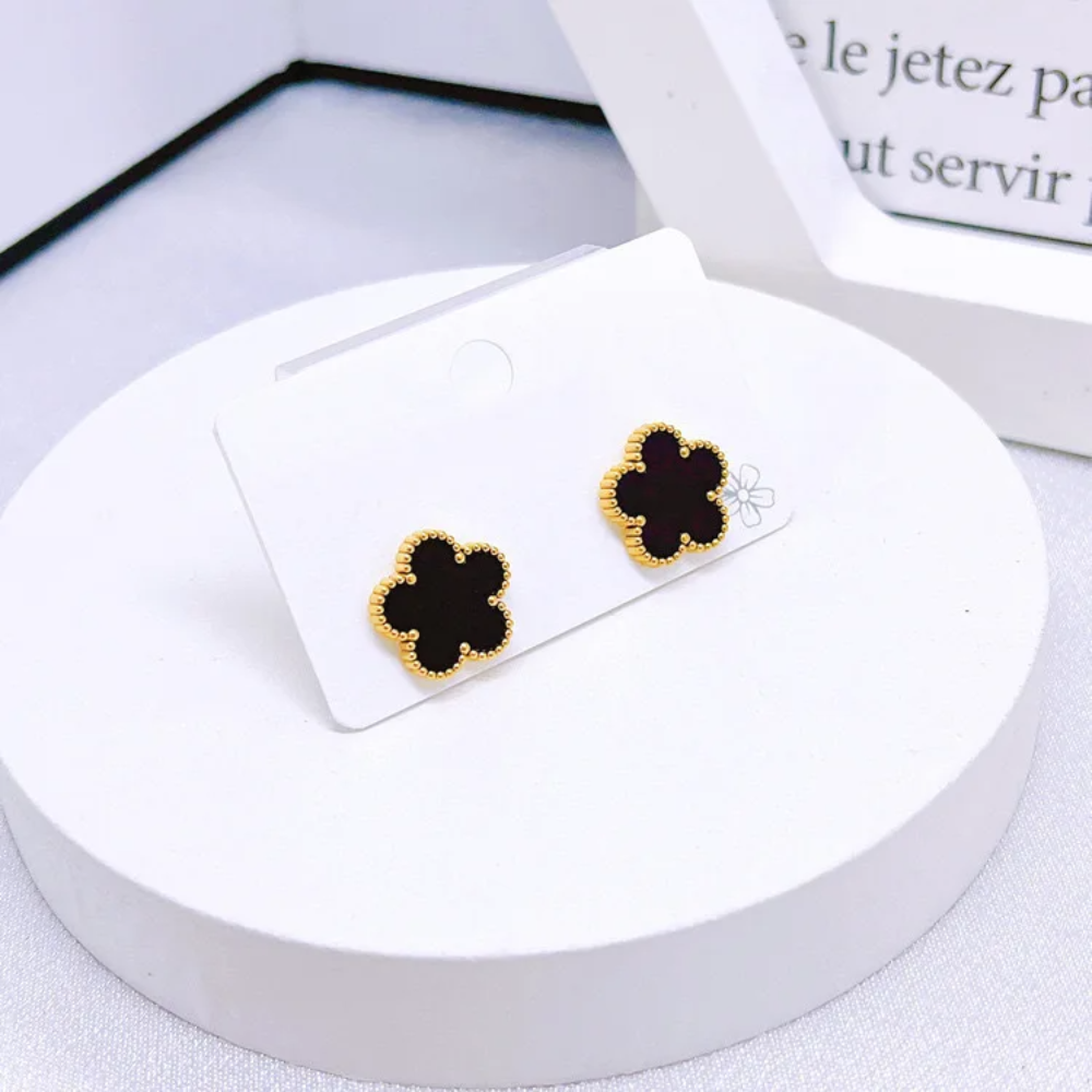 Black Clover Earrings - Image 3
