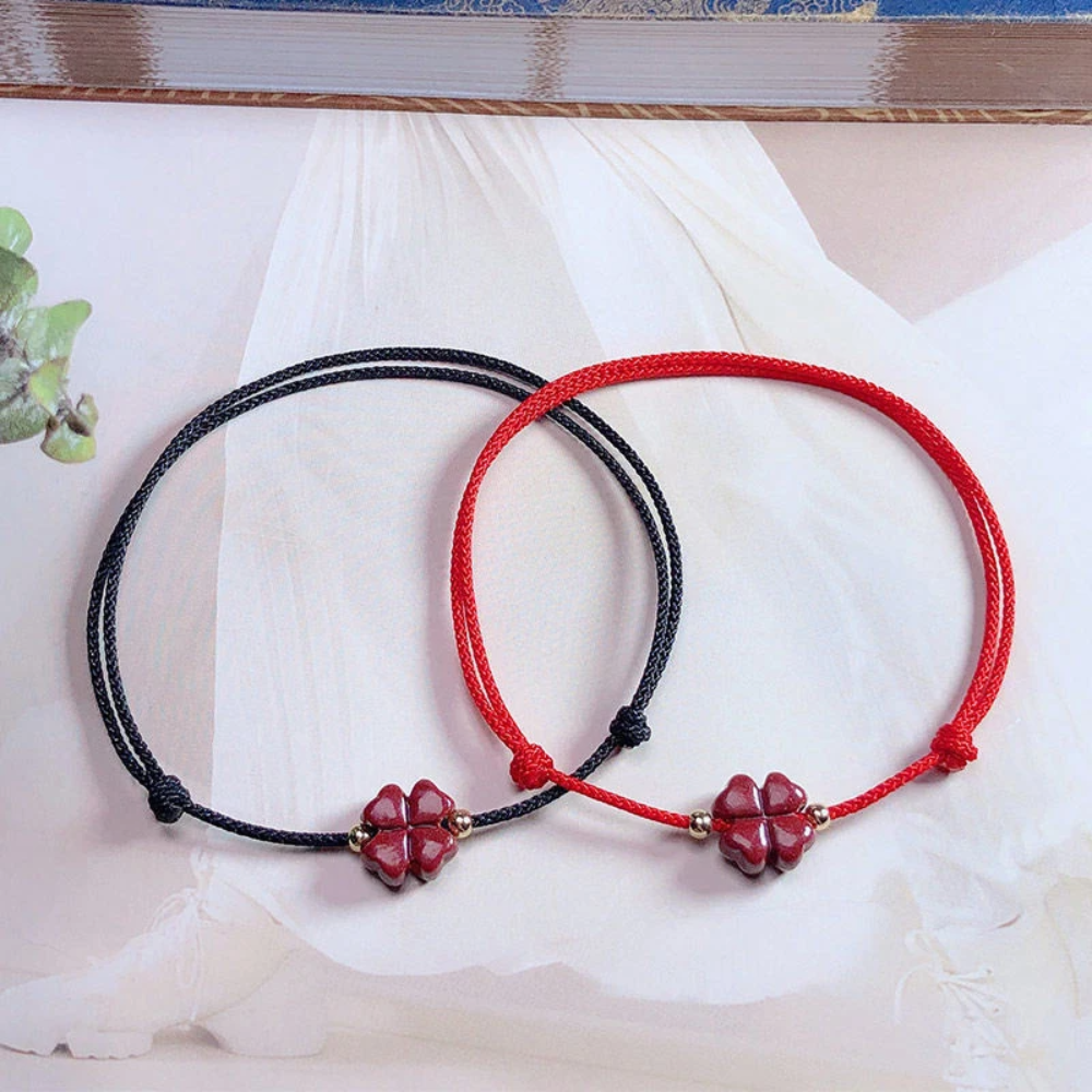 Red Clover Bracelet - Image 5
