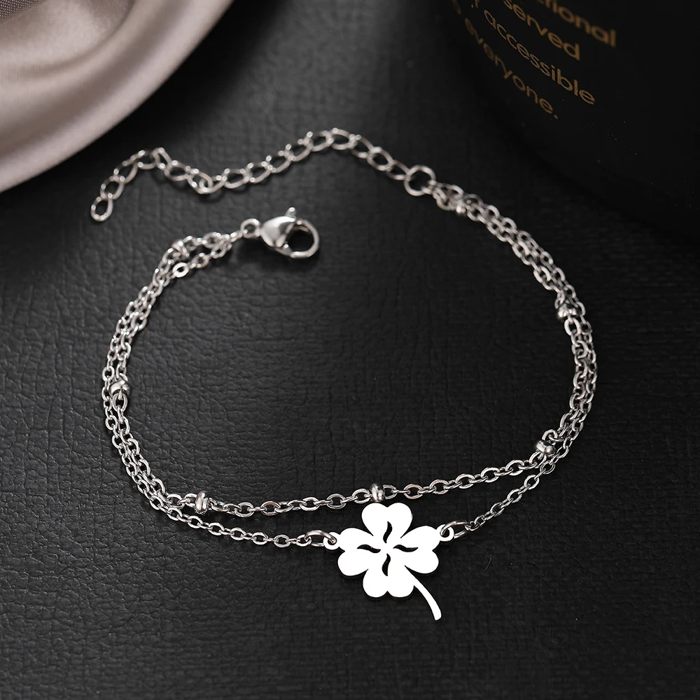 Lotus Clover Bracelet - Image 4