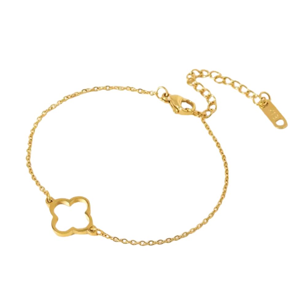 Golden Clover Bracelet