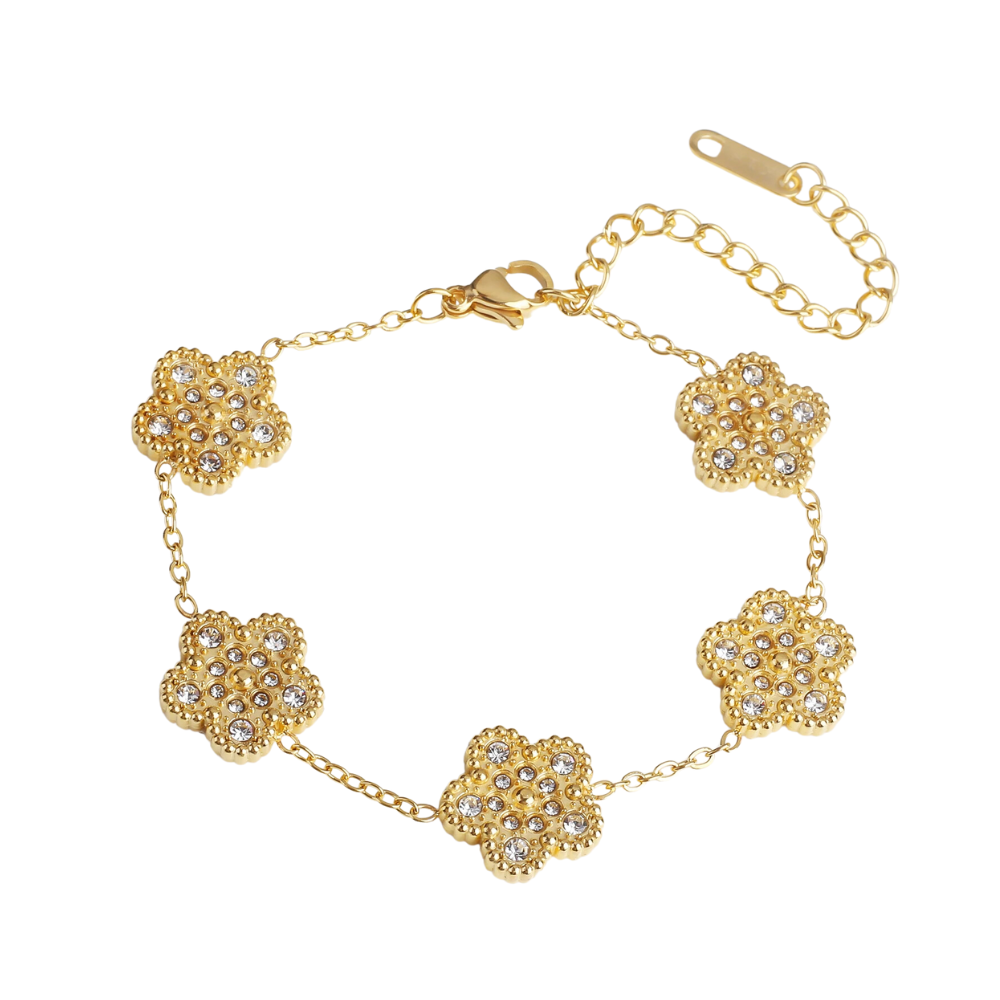 5 Leaf Clover Bracelet