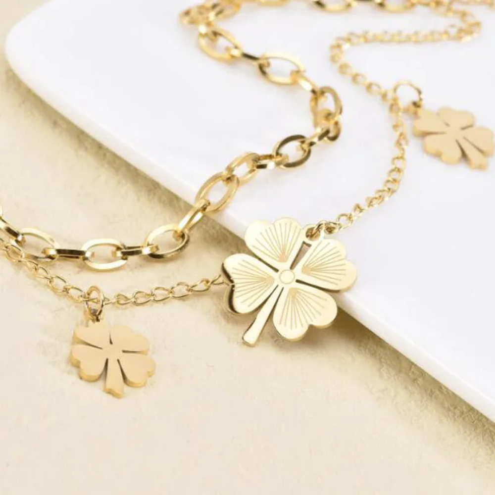 Three Clover Bracelet - Image 2