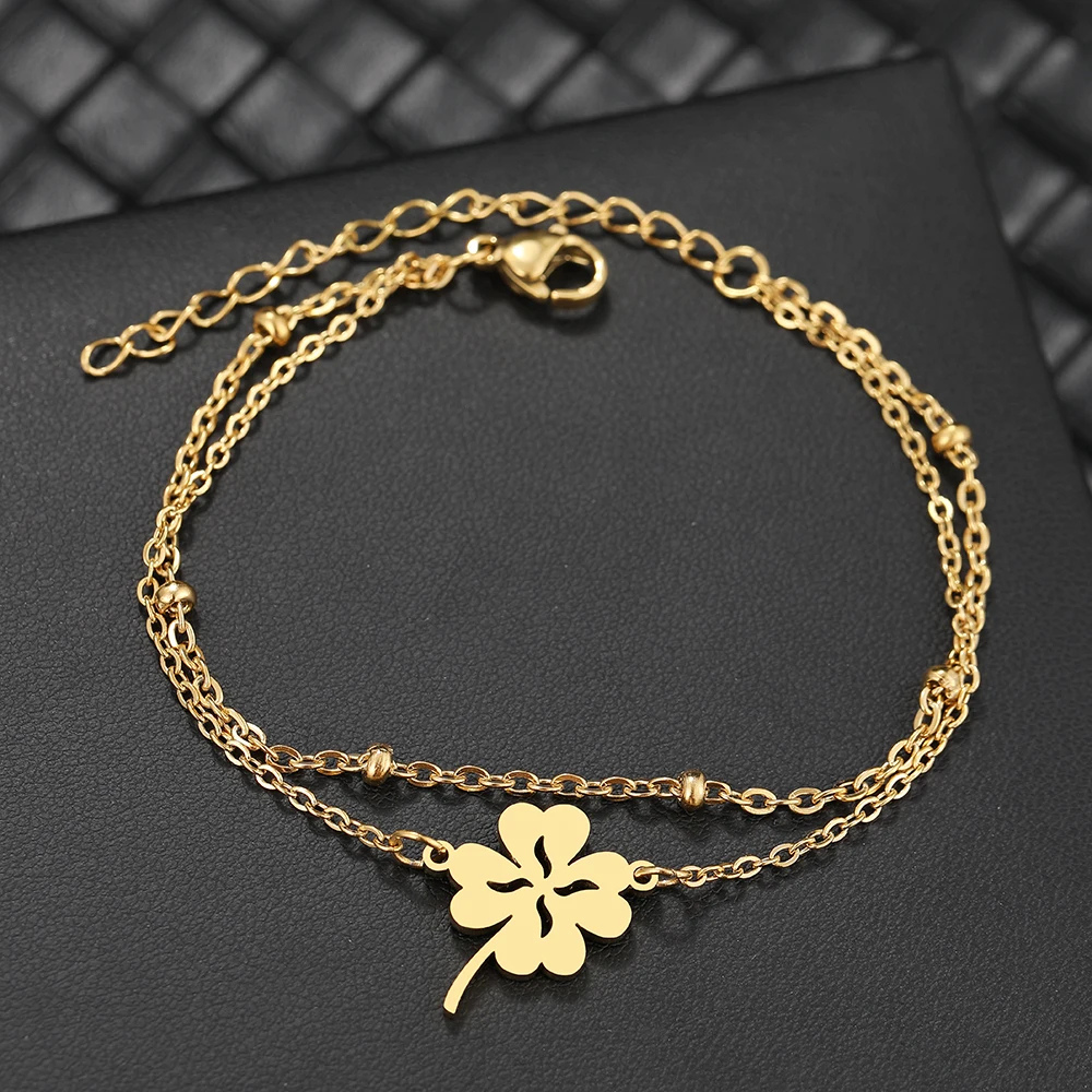 Lotus Clover Bracelet - Image 3