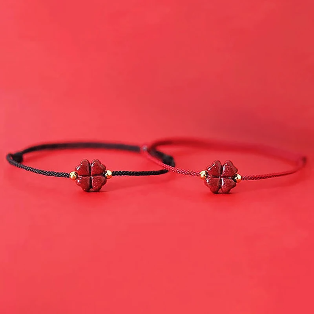 Red Clover Bracelet - Image 6