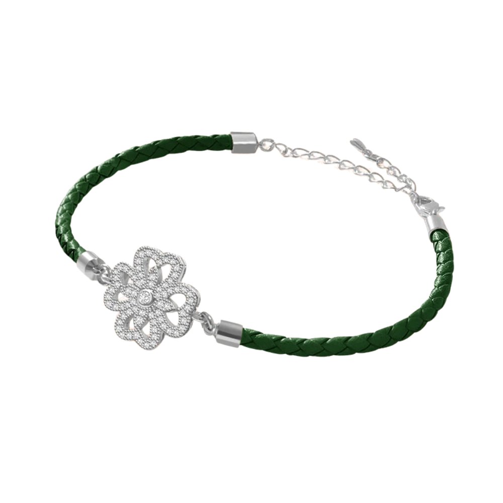 Leather Clover Bracelet - Image 18