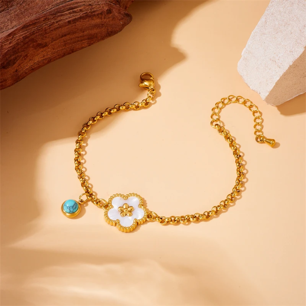 White Clover Bracelet - Image 4
