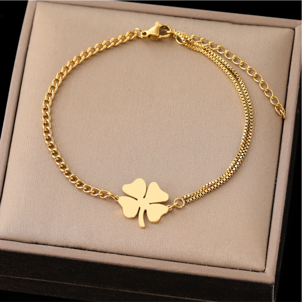 4 Leaf Clover Bracelet - Image 6