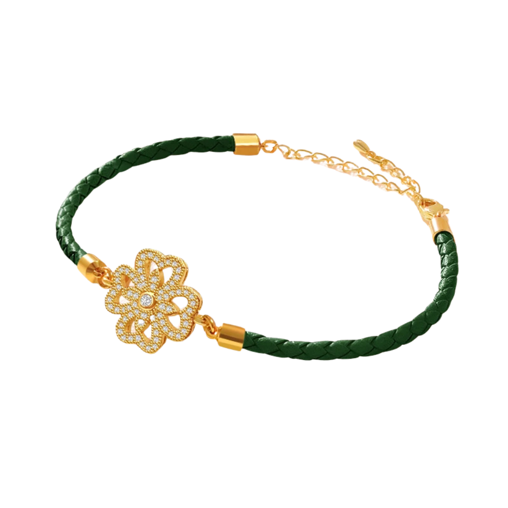 Leather Clover Bracelet - Image 17
