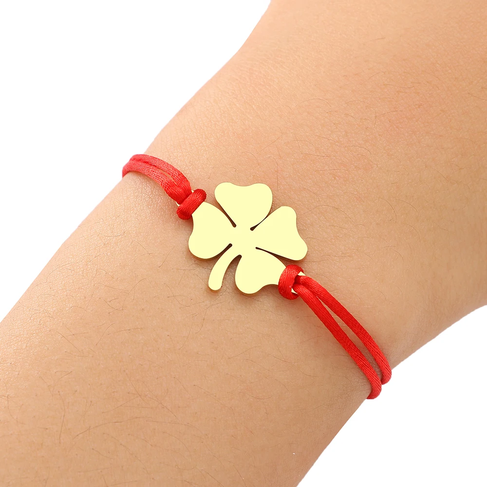 Clover Cord Bracelet - Image 6