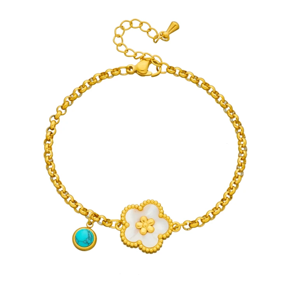 White Clover Bracelet