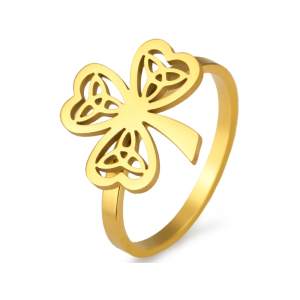 Celtic Clover Ring