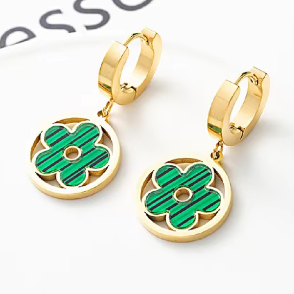Clover Dangle Earrings