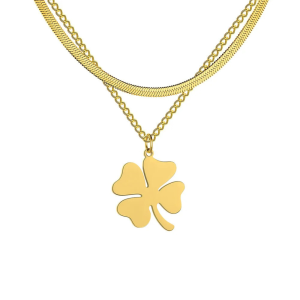 Clover Motif Necklace