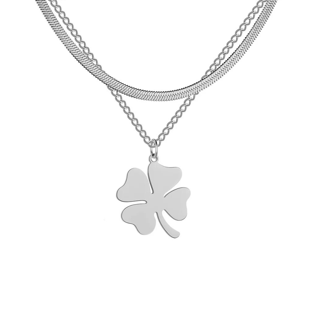 Clover Motif Necklace
