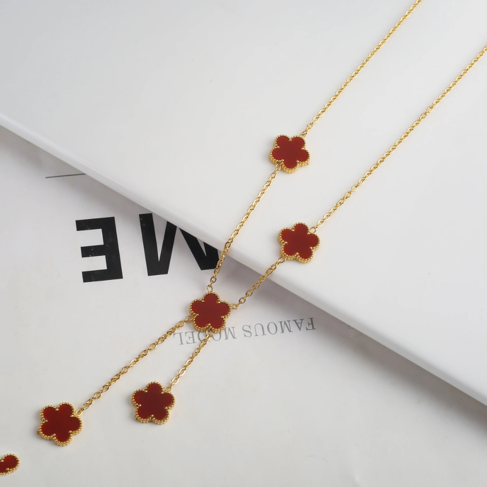 Clover Sautoir Necklace
