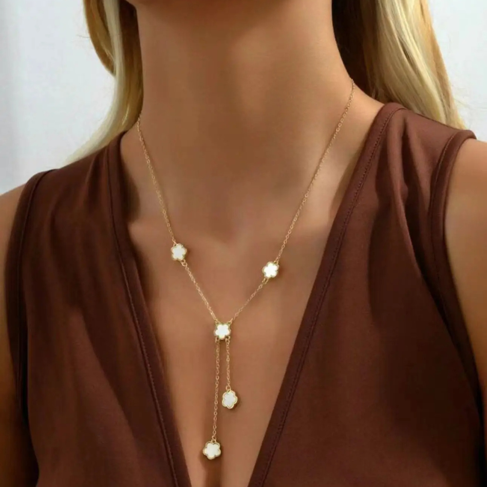 Clover Sautoir Necklace