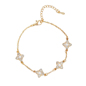 Clover Stone Bracelet