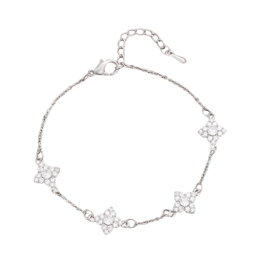 Clover Stone Bracelet
