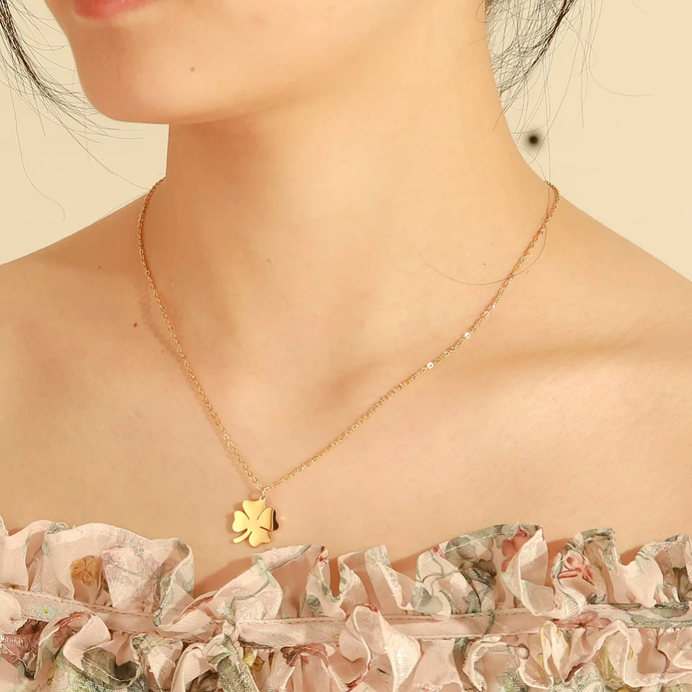 Lucky Clover Necklace - Image 4