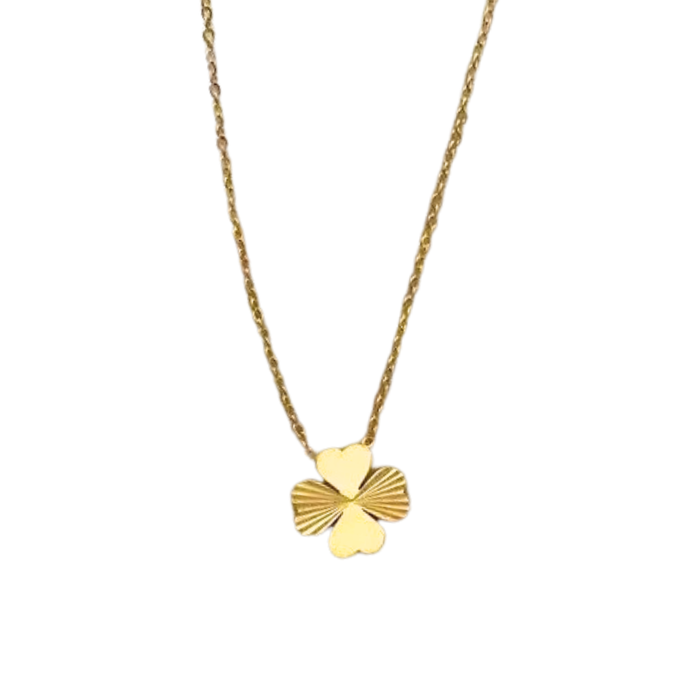 Simple Clover Necklace - Image 3