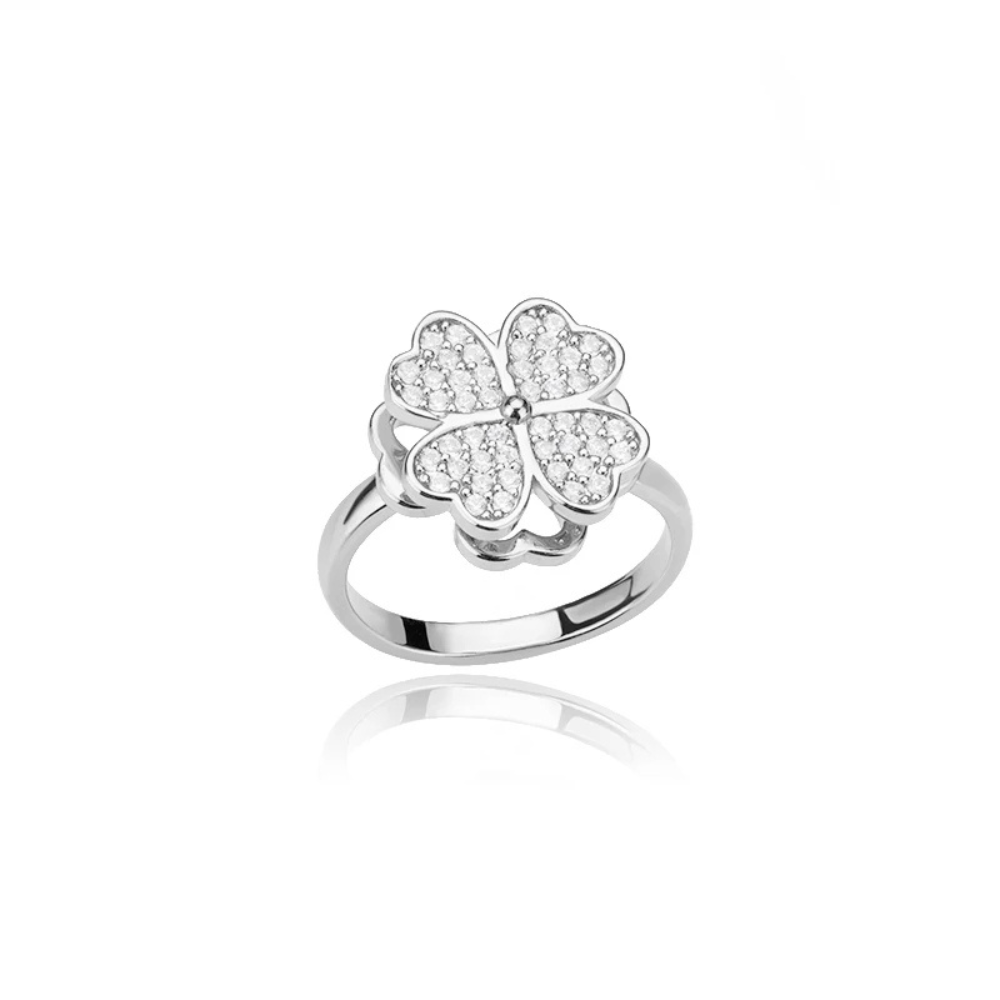 Diamond Clover Ring