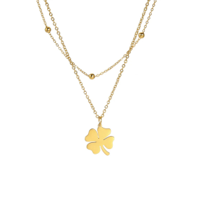 Double Clover Necklace