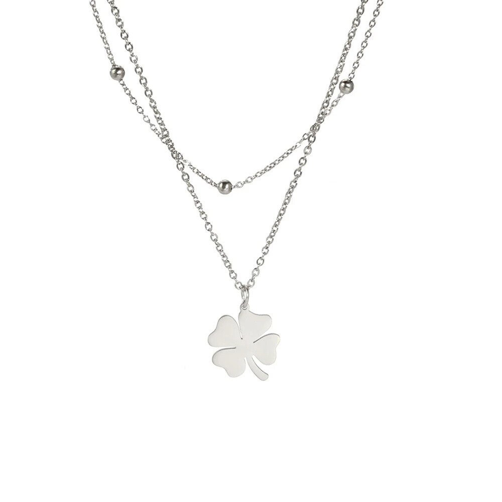 Double Clover Necklace