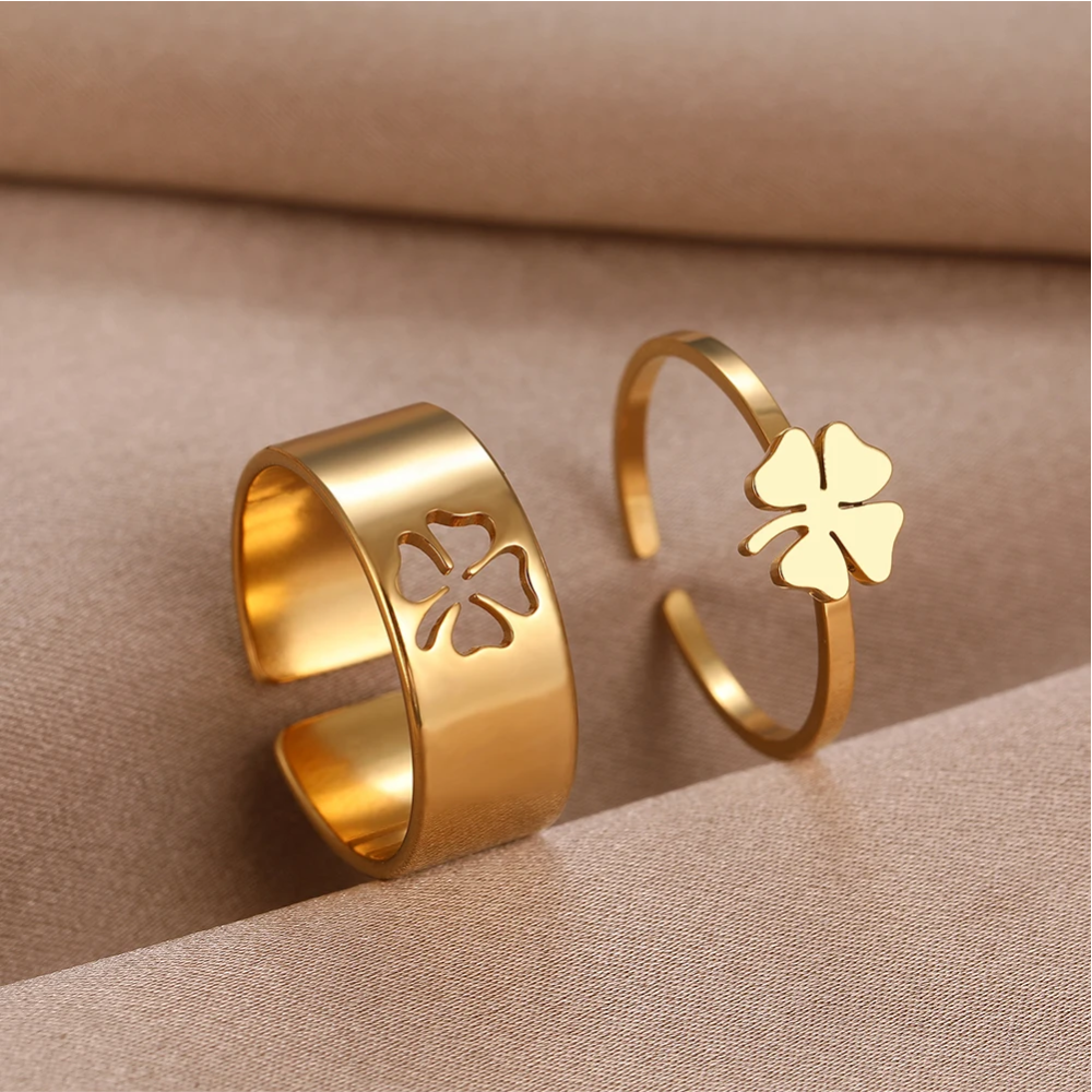 Double Clover Ring