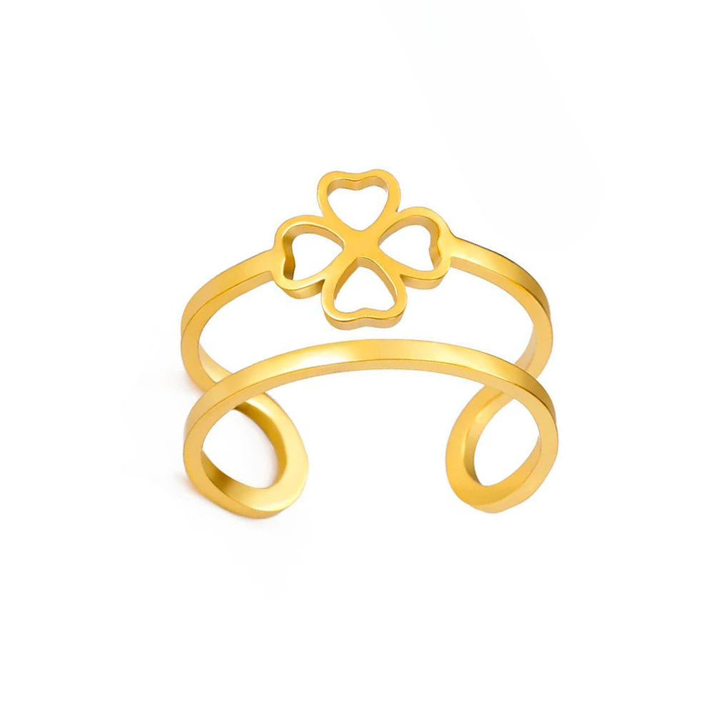 Double Clover Ring