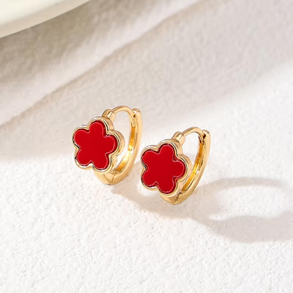 Elegant Clover Earrings
