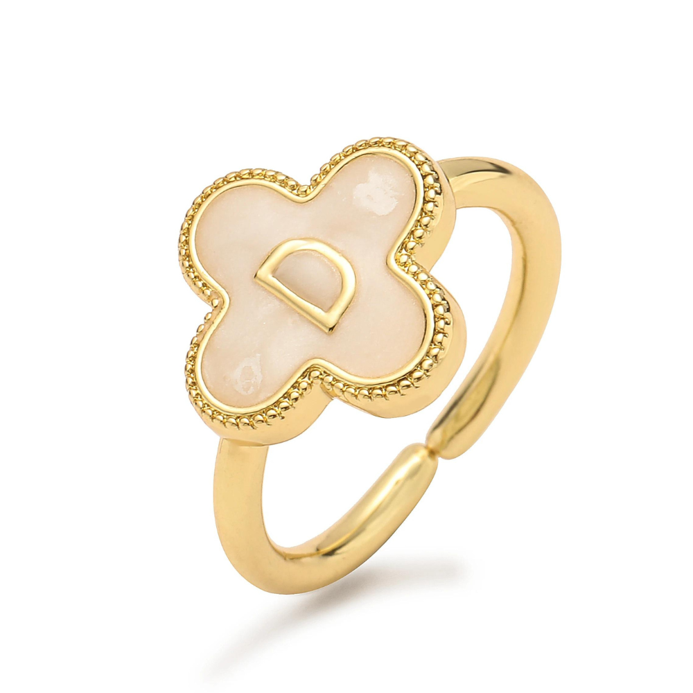 Initial Clover Ring