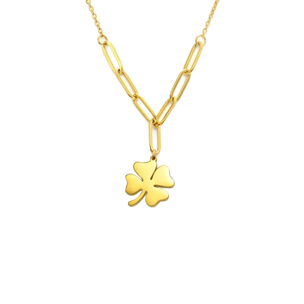 Long Clover Necklace