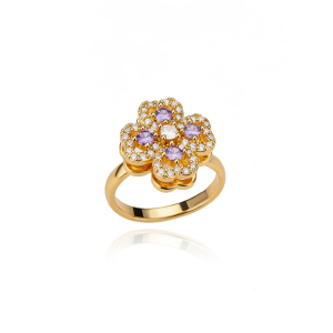 Luxury Clover Ring