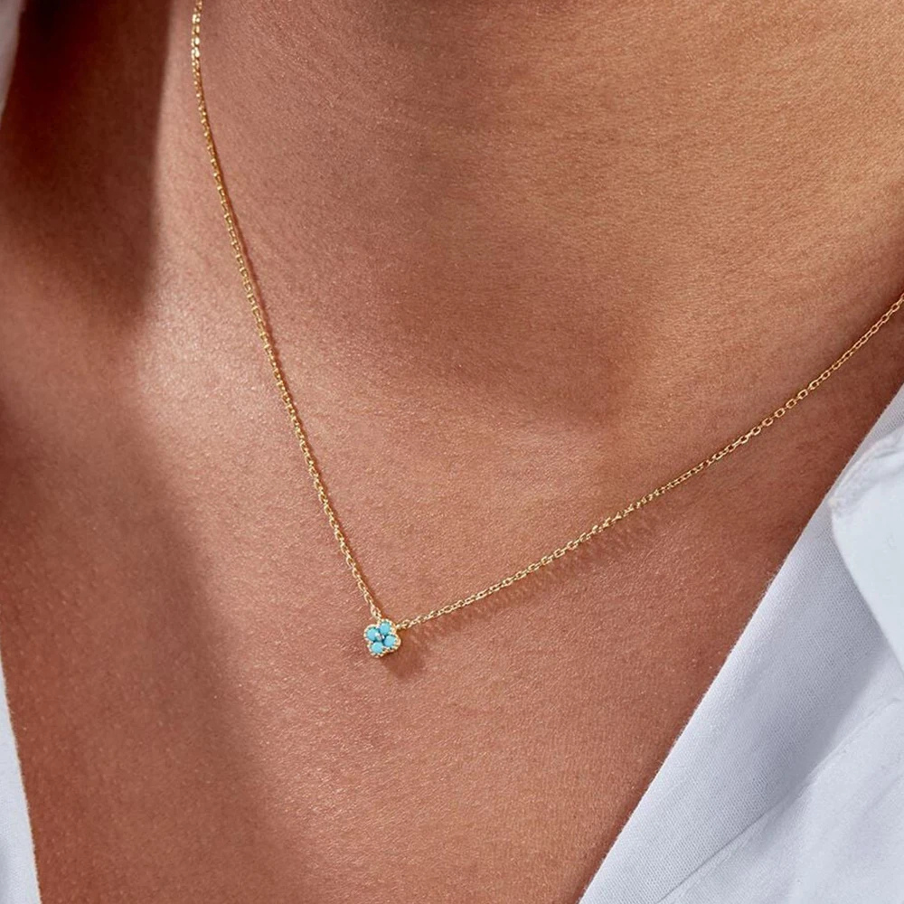 Mini Clover Necklace - Image 6