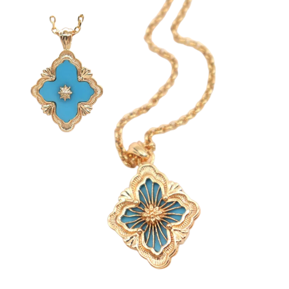 Reversible Clover Necklace